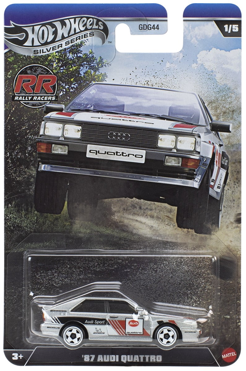Hot Wheels Silver Series 2026 Rally Racers Complete Set 5 Pack