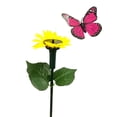 thumbnail image 1 of Cateissary Juego de 3 mariquitas que bailan con energía Solar, decoración de jardín multifuncional, patio volador, alimentado por Jardín y Patio ala de escamas de girasol, 1 of 6