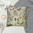 thumbnail image 2 of ARISTURING Sage Green Floral Pillow Covers Spring Wild Flower Decorative Throw Pillows Outdoor Summer Plant Print Farmhouse Pillowcases Cushion Case Decor for Home Sofa Couch Bed, 2 of 5