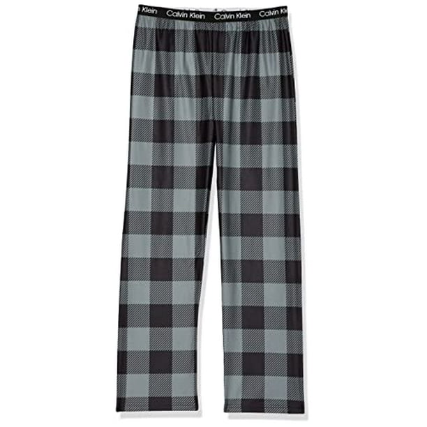 Buffalo Plaid Men's Tee and Pants Pajama Separates - Little Blue House US
