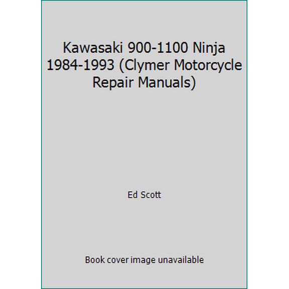 Pre-Owned Kawasaki 900-1100 Ninja 1984-1993 (Clymer Motorcycle Repair Manuals) (Paperback) 0892876158 9780892876150