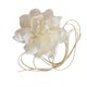 thumbnail image 1 of Gargantilla de flores estilo gótico, con cinta larga y diseño floral, para mujer y niña. blanco, 1 of 9