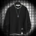 thumbnail image 2 of Ketyyh-chn99 Sweatshirt for Men 2023 Tracksuit Zipper Hoodie Coat Zip Up Sweater Black,3XL, 2 of 5
