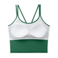 thumbnail image 3 of Generic Womens Crop Tank Tops Spaghetti Strap Workout Slim Fit Summer Round-Neck Solid Camisole Bra For Going Out, 3 of 4
