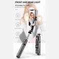 thumbnail image 2 of Riwcyla 45.6,Inch Multi,function Selfie Stick Desktop Tripod with Telescoping Rod 6 Sections with Phone Clip Dual Detachable Beauty Fill Lights & Remote Control Compatible with Android 4.4/ iOS 5.0, 2 of 6