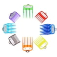 thumbnail image 4 of Hair Clipper Combs Guide Kit Plastic Hair Trimmer Guards Attachments Multi-color Hair Salon Tool Set of 8 / 10PCS, 4 of 8