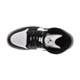 thumbnail image 5 of Jordan 1 Mid Men's Shoes White/Black-Light Smoke Grey dq8426-101, 5 of 6