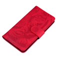 thumbnail image 4 of For Xiaomi Redmi Note 14 4G (164.84mm) Case Tiger Imprint Leather Wallet Phone Cover - Green, 4 of 5