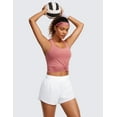 thumbnail image 4 of CRZ YOGA High Waisted Running Shorts for Women 3" Workout Athletic Track Quick Dry, 4 of 6
