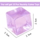 thumbnail image 2 of 15 piezas de juguetes de cubo, regalos de fiesta para niños y adultos, bolas de estrés de cubitos de hielo, cubos sensoriales exprimibles, juguetes de ansiedad blandos y blandos para niños adultos,, 2 of 6