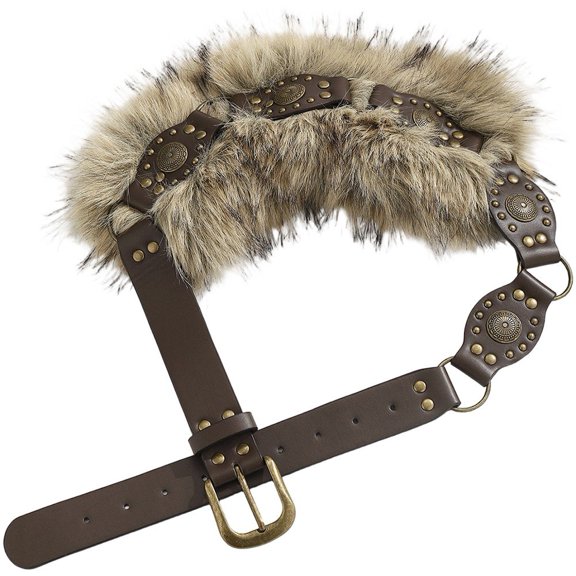 Womens Wide Studded Belt Punk Rock Waist Belt Y2K Hook Furry Belt Vintage PU Leather Belt Disk Concho Belts Gothic Sexy Belts For Dress, Everyday Use