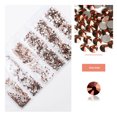 thumbnail image 4 of mmirethe Rhinestones Flat-Bottom Multi-faceted Sides DIY Handcraft Excellent Gloss Manicure Crystal Different Styles Mobile Phone Rose Red, 4 of 6