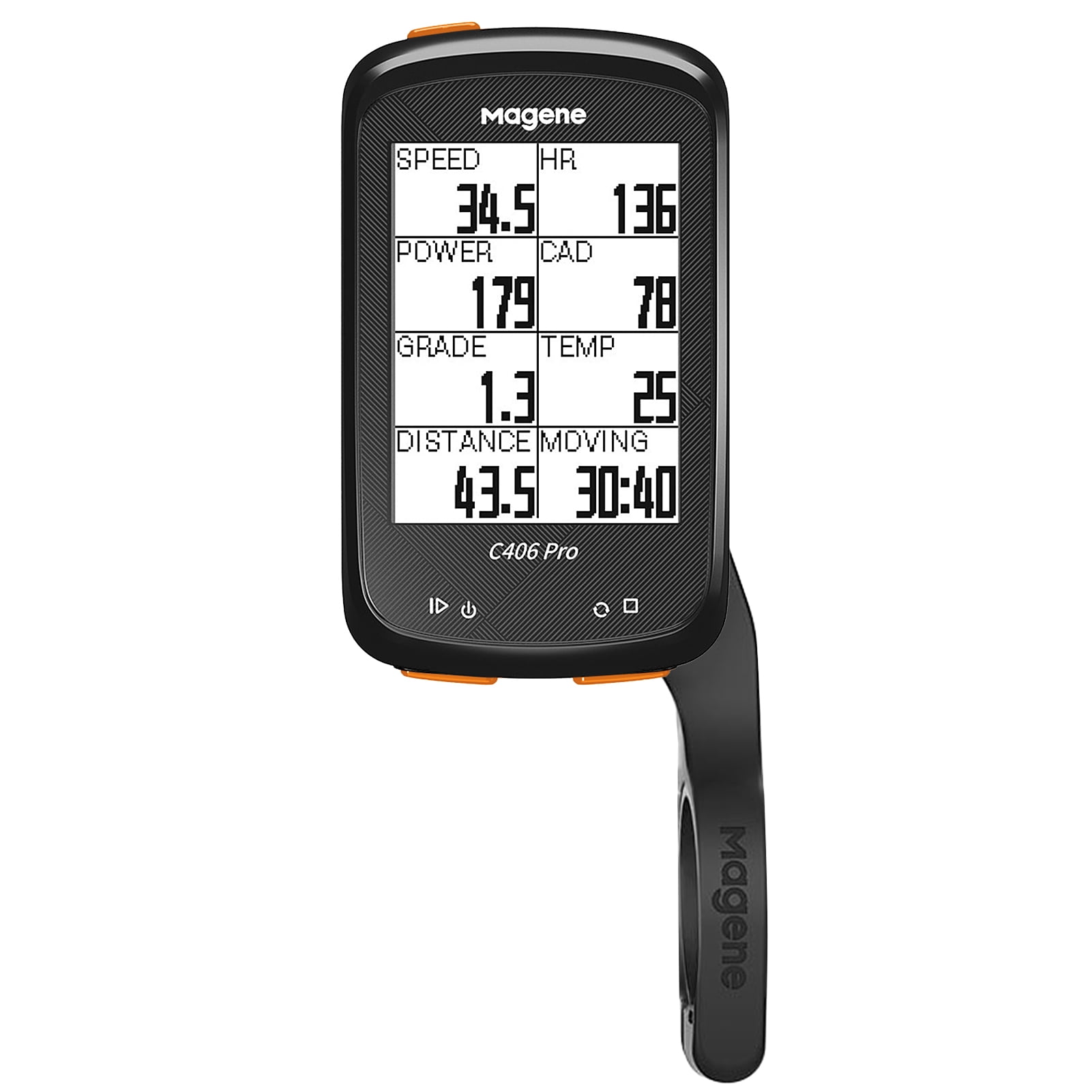 Flyflise Magene Bicycle Gps Computer Waterproof Wireless Ant Smart Bike Speedometer Bicycle Odometer Black