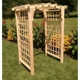 thumbnail image 1 of A &amp; L Furniture Cambridge 7 ft. High Cedar Arbor, 1 of 3