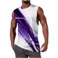 thumbnail image 2 of Vetsdori Mens Athletic Tank Tops Summer T Shirts Sleeveless Sport Muscle Undershirts,Crew Neck Slim Fit Tanks for Men Graphic,XXL, 2 of 5