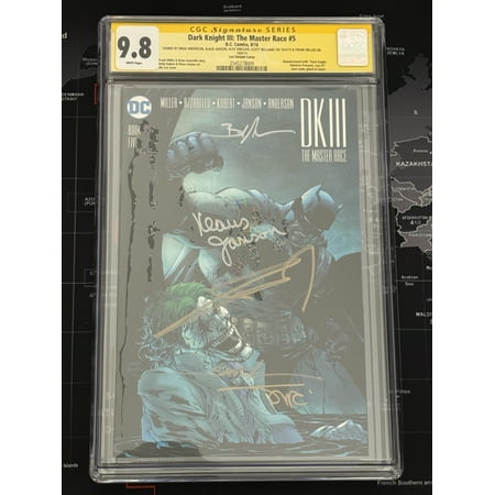 Dark Knight III: The Master Race #5 - CGC 9.8 Comic Book