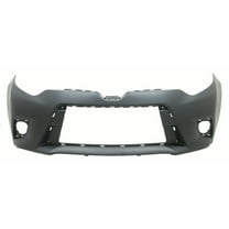 New Toyota OE Unpainted Front Bumper Cover Replaces 5211903904 fits 2014-2016 Toyota Corolla Base Sedan 4-Door