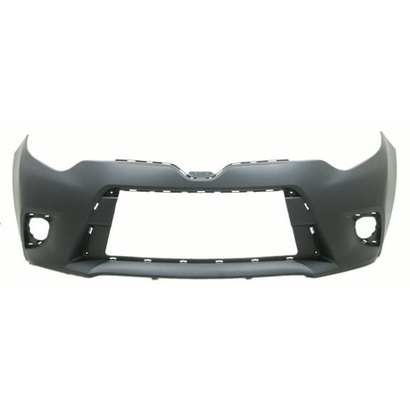 New  Toyota OE Unpainted Front Bumper Cover Replaces 5211903904 fits 2014-2016 Toyota Corolla Base Sedan 4-Door