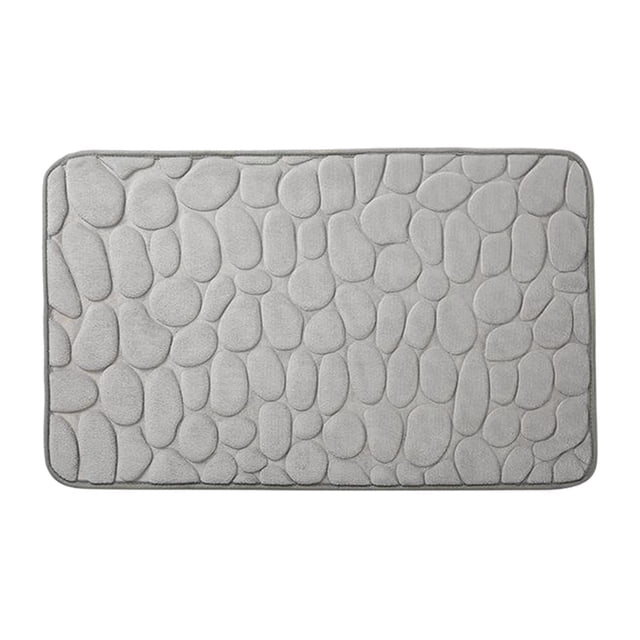 Alfombrillas de espuma viscoelástica para baño sin antiincrustaciones Los 50x80cm