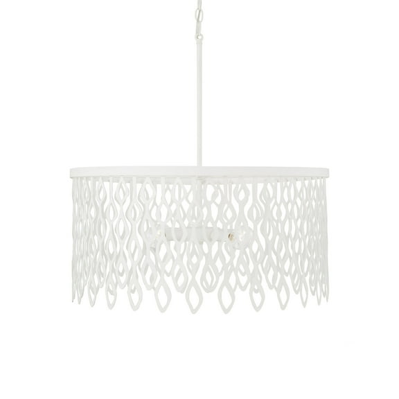 Capital Lighting 352941 Phoebe 4 Light 24" Wide Pendant - White