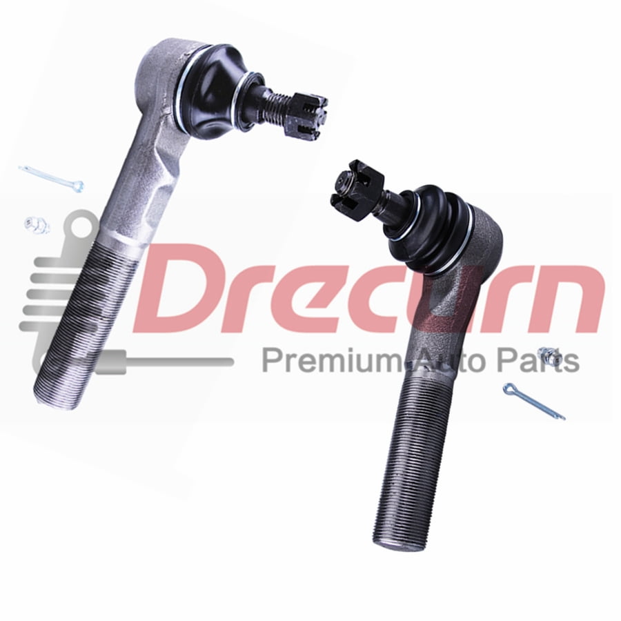 2Pcs Front Inner & Outer Tie Rod Ends For Dodge Ram 1500 2500 3500 4WD