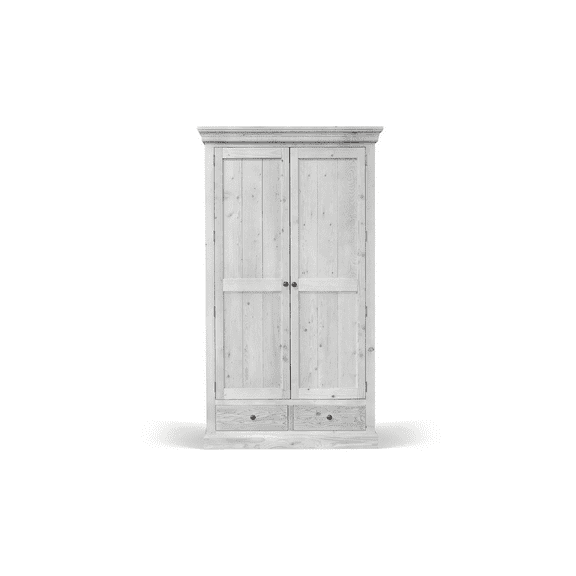 Rustic Solid Wood Wardrobe