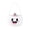 E003- White, variant on Halloween Bucket, Playful Cartoon Ghost with Wizard Hat Design, Great for Halloween Trunk Or Treat Decorations, Reusable Trick Or Treat Basket for Toddlers and Young Kids, Multi