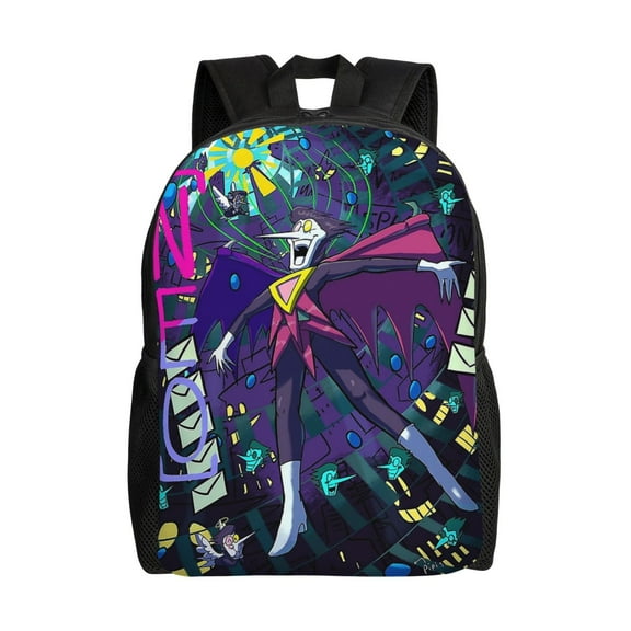 Spamton Deltarune Large Backpack Lightweight Laptop Bag Daypack Travel Backpack for Men Women