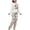 White, variant on Trendfront Womens Relaxed 2 Piece Pajama Set Crewneck Long Sleeve Top Elastic Waist Full Length Printed Pants Coffee Cup Graphic Sleepwear Loungewear