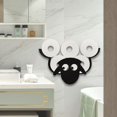 thumbnail image 4 of Papel Higiénico De Pared Decorativo Soporte De Papel Higiénico De Hierro Animal Montado En La Pared Para Sala De Estar Baño Hotel Sweethay HA041643-03, 4 of 6