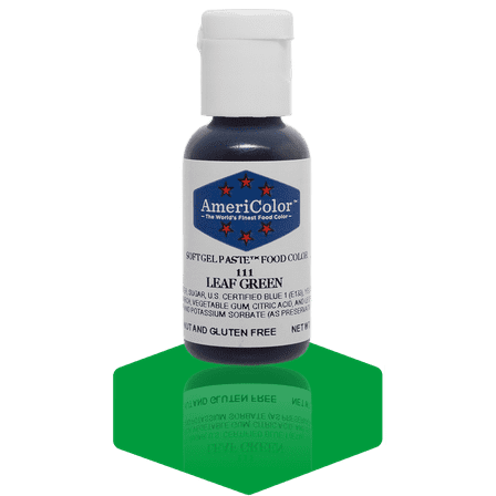 Americolor Soft Gel Paste Food Color, .75-Ounce, Leaf Green [Leaf Green]