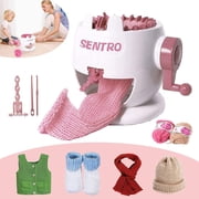 SENTRO Knitting Machine, 22 Needles Knitting Crochet Machines Kit for Sock/Hat/Pumpkin