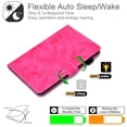 thumbnail image 5 of Allytech Case Fits for All-New Fire HD 10 Plus 2021(11th Gen), Fire HD 10.1" 2021 Case, Premium PU Leather Folding Stand Wallet Case with Auto Sleep Wake for Fire HD 10.1" 2021, Rose, 5 of 7