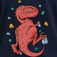 thumbnail image 3 of CafePress - Trex Indoor Rock Climbing Long Sleeve T Shirt - Women's Long Sleeve Graphic Tee Casual Fit, 3 of 4