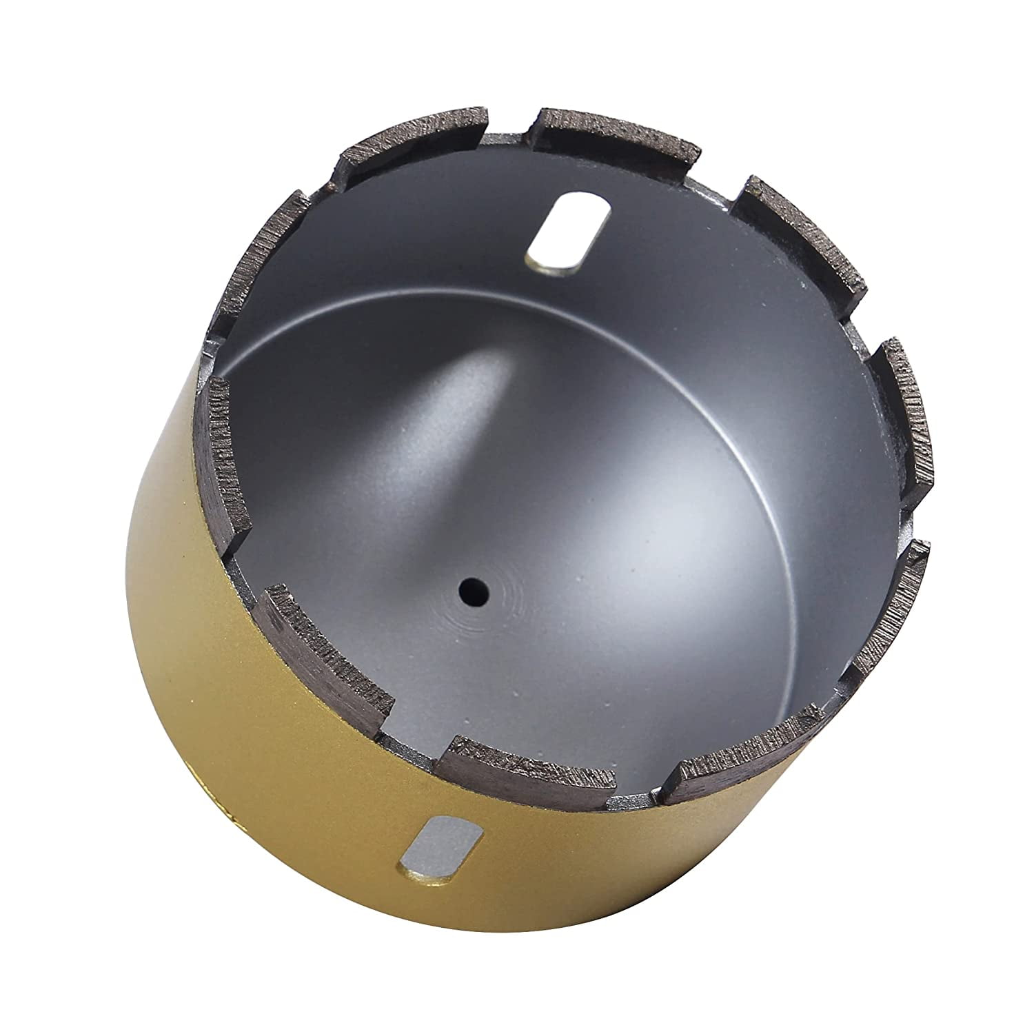 3 inch Diamond Concrete Hole Saw Masonry Core Drill Bit Heavy Duty for Brick, Cinder Block, Pavement, Foundation Walls, Concrete Standard Drill Shank