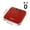 Red, variant on Bwiyojiz Home, Garden & Tools Gadgets Kitchen Dining Fitness Home Commercial Indoor Weight Scale LCD High-definition Display Rechargeable Mini Stylish and Beautiful Electronic, Gifts for Yourself