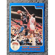 Collectible 1984 Star Rory Sparrow #34 New York Knicks Basketball Card New York Knicks NBA Basketball Trading Card