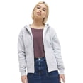 thumbnail image 3 of Awdis Womens College Heather Full Zip Hoodie, 3 of 4
