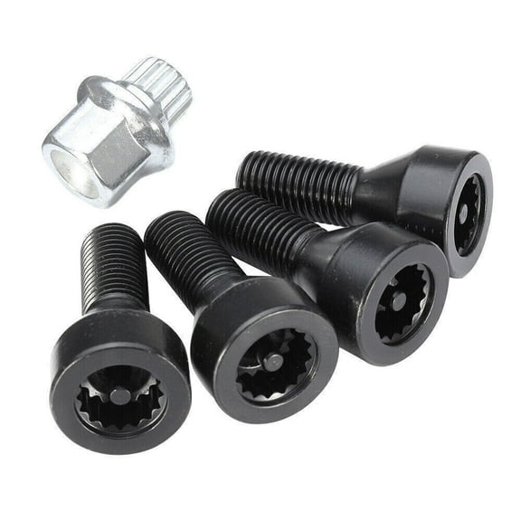 Wheel Lock Set Lug Bolt For BMW 1/3/5/6 Series 36136786419 36136764057