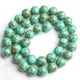 thumbnail image 3 of Cuentas sueltas redondas de turquesas howlitas azules naturales para hacer pulseras, accesorios de bricolaje, fabricación de joyas, hebras de 15'', 4/6/8/10/12 mm, 3 of 5