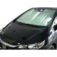 thumbnail image 2 of HeatShield, The Original Windshield Sun Shade, Custom-Fit for Honda Fit Hatchback (5D) w/o sensor 2015, 2016, 2017, 2018, 2019, 2020, Silver Series, 2 of 4