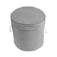 thumbnail image 3 of Juguetes para niños Organizador de almacenamiento Alfombrilla de juego Bolsa con cordón rápida Cesta Contenedor portátil, Gris Jumpingount HA002184-02, 3 of 7