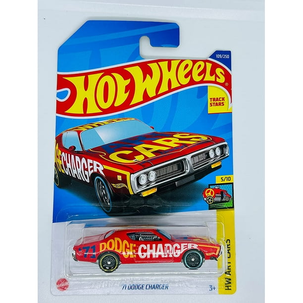 Hot Wheels '71 Dodge Charger (Red) 2022 Art Cars 