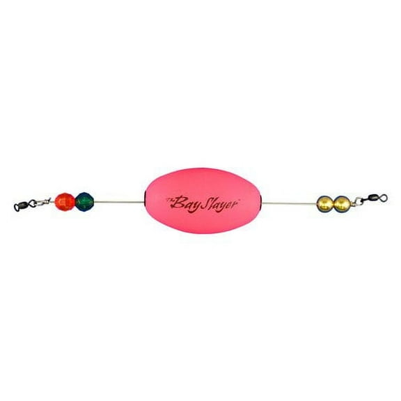 Comal Tackle The Bay Slayer 2.5" Weighted Oval Popper Float, Pink