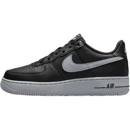 Big Kid's Nike Air Force 1 Black/Wolf Grey (HQ3807 001) - 6