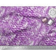 thumbnail image 2 of Soimoi Velvet Fabric Snake Animal Skin Printed Fabric 1 Yard 58 Inch Wide, 2 of 3