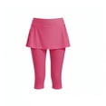 thumbnail image 4 of Tqcoqu Women's High Waisted Loose Yoga Flared Striped Athletic Lounge Pants for Workout, Yoga & Daily Wear,Pink,Women's S-XL, 4 of 5