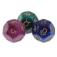 thumbnail image 3 of Juego de 3 dados de astrología D12 de 12 caras con perlas para adivinación de constelaciones., 3 of 8