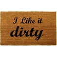 thumbnail image 2 of Geo Crafts G367 18 x 30 in. Coir I Like It Dirty Doormat, 2 of 2
