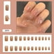 thumbnail image 1 of Set de parches para uñas HUOGUO Bow, extraíble, a la moda, para manicura, 24 unidades, 1 of 3